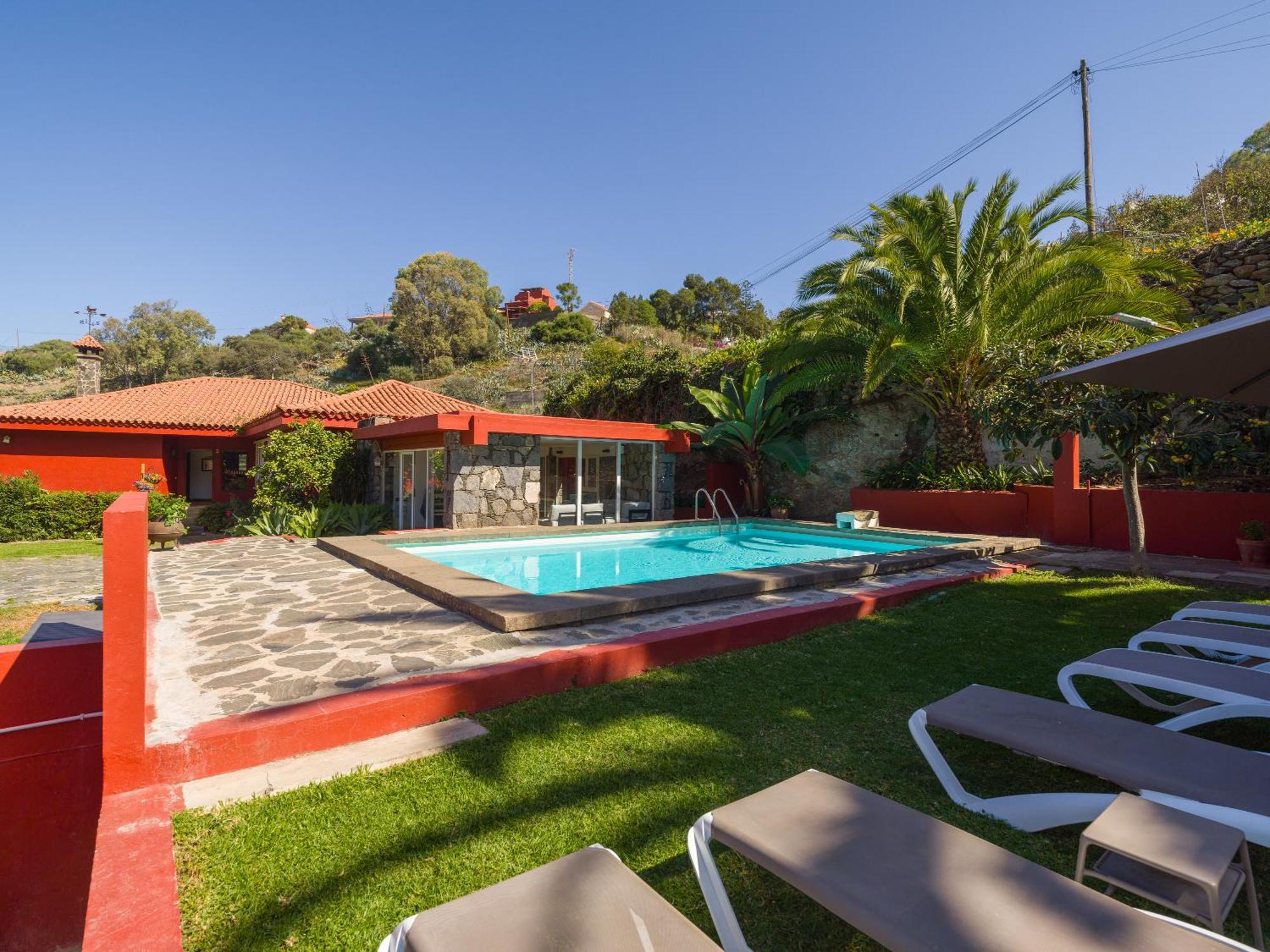 El Jardin de Santa Brígida with private pool, sauna&jacuzzi Exterior foto