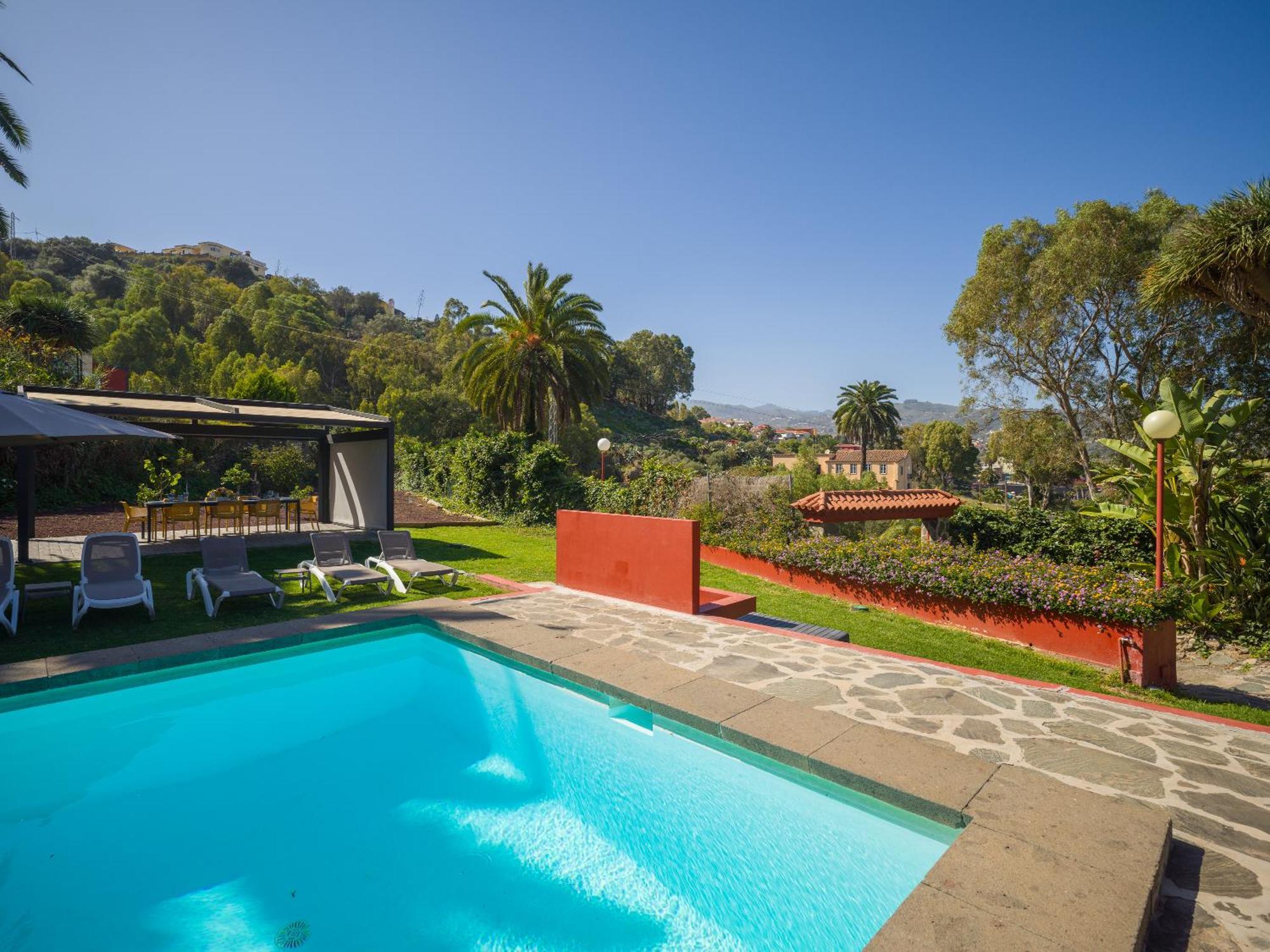 El Jardin de Santa Brígida with private pool, sauna&jacuzzi Exterior foto