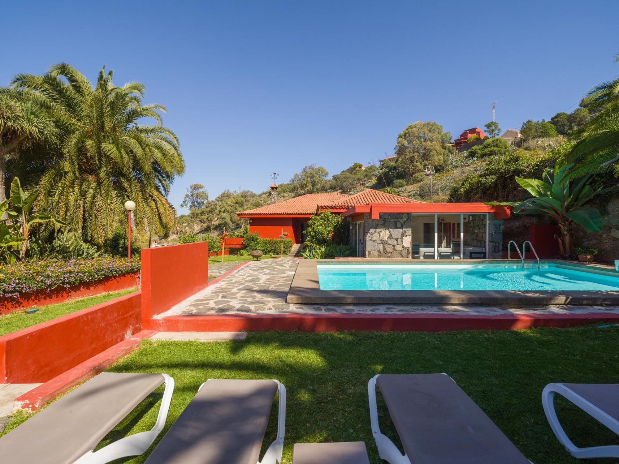 El Jardin de Santa Brígida with private pool, sauna&jacuzzi Exterior foto