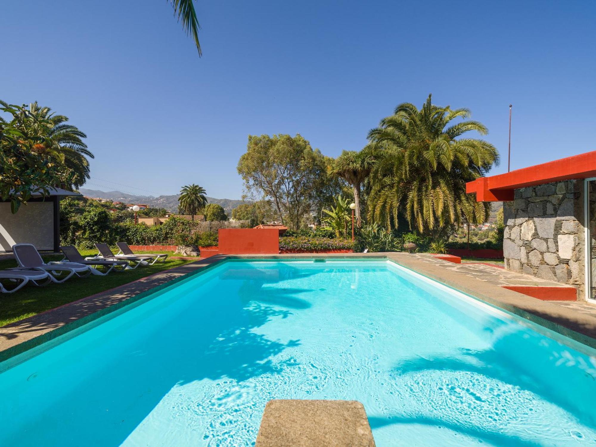 El Jardin de Santa Brígida with private pool, sauna&jacuzzi Exterior foto