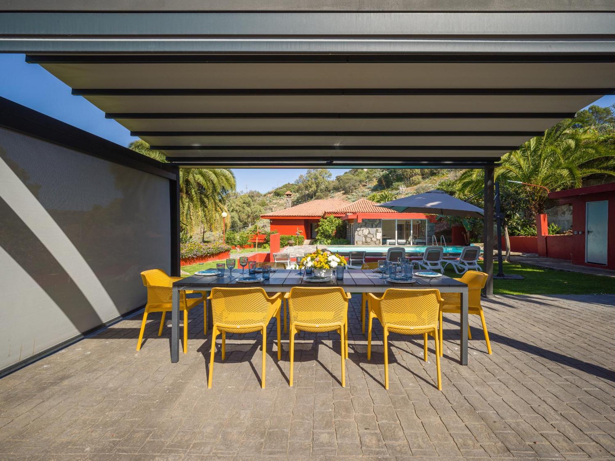 El Jardin de Santa Brígida with private pool, sauna&jacuzzi Exterior foto